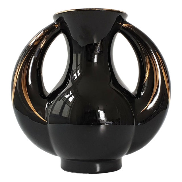 Vintage French Ceramic Vase, 1950s-1960s For Sale