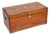 Antique Brass-Trimmed Camphor Wood Chest For Sale