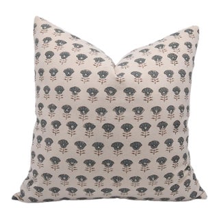 Fabdivine Decorative Block Print Cushion Cover 14x20 Inch Duck Canvas-Kohinoor For Sale