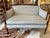 Newly Upholstered Mahogany & Grey Velvet Settees Loveseats -a Pair For Sale - Image 14 of 14