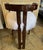 Interlude Burke Fur High Gloss Walnut Bar Counter Stool For Sale In New York - Image 6 of 10