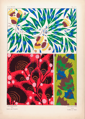 Ea Seguy Suggestions Pour Étoffes Et Tapis, Plate 8