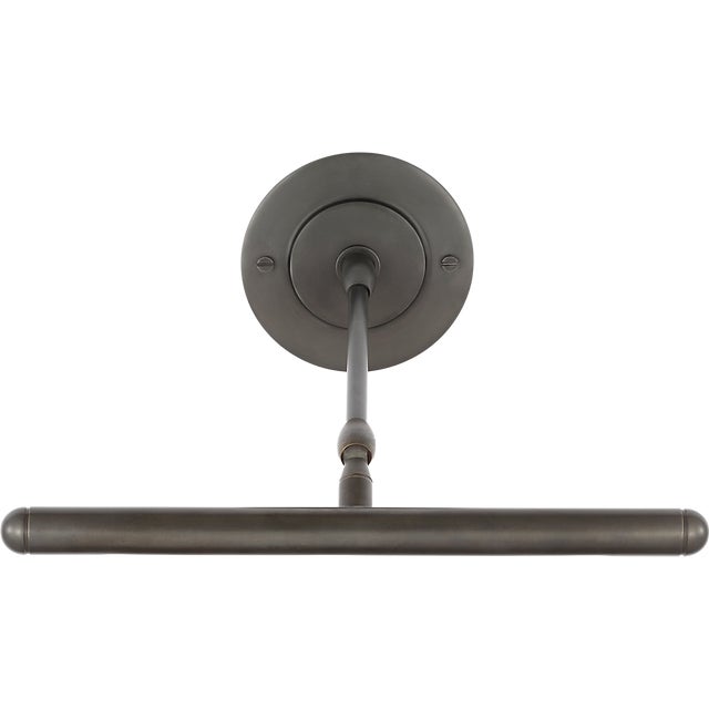 Emery 12" Picture Light in Bronze Designer: Amber Lewis Finish: Bronze Height: 4.5" - 7" Width: 12" Extension: 10.25"...