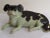 Ceramic Antique 19th Century Japanese Meiji Porcelain Figure of a Reclining Spaniel Dog For Sale - Image 7 of 12