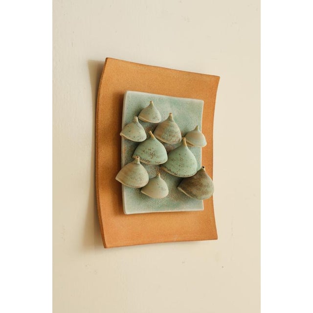 Swedish Ceramic Wall Plaque by Vivi Calissendorff, 1980s For Sale - Image 3 of 8