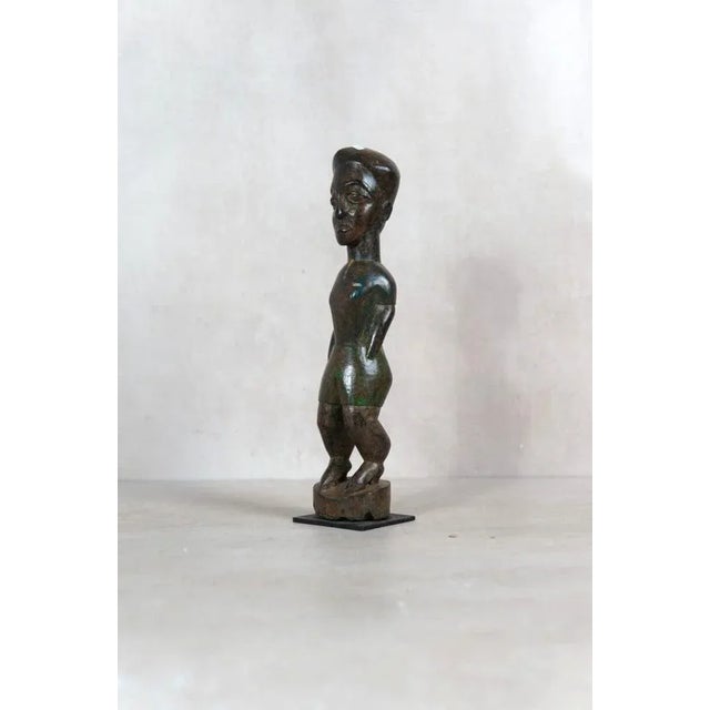 Carved Wooden Baule Sculpture For Sale - Image 4 of 5