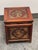 Early 20th Century Chinese Bone Inlay Square Storage Chest, Antique For Sale - Image 5 of 12