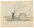 Watercolor drawing on paper. Hand signed lower right. Very good condition. This piece is attributed to the mentioned...