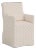 Slipcover for Stoffer Home x Cloth & Company for Lindy Dining Armchair in Francie Floral Cream For Sale