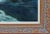 Textile Large Vintage Mid Century Seascape Nocturne Oil Painting by Frank Ferruzza For Sale - Image 7 of 8