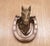 Metal Vintage English Bronze Horse Head Door Knocker, 1930s For Sale - Image 7 of 8