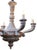 Gustavian (Swedish) Antique Swedish Country Painted Six Light Chandelier For Sale - Image 3 of 4