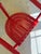 Red Armchair from Allmilmö, 1980s For Sale - Image 4 of 11