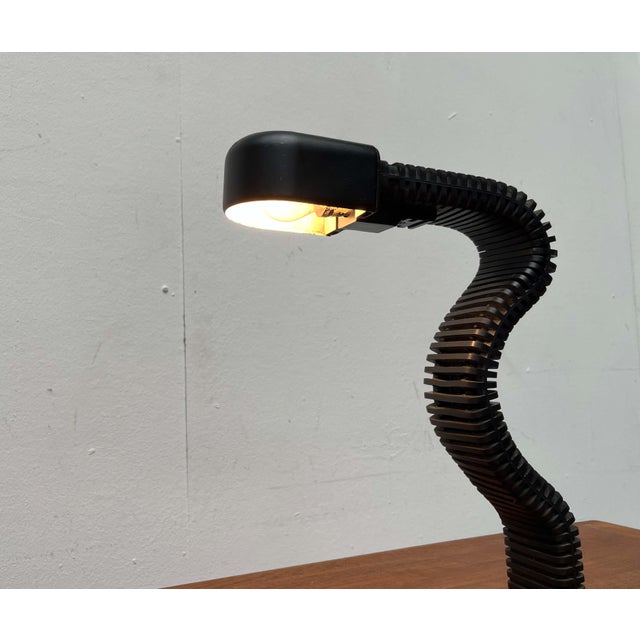 Vintage Space Age Cobra Table Lamp by Masayuki Kurokawa for Staff, 1970s For Sale - Image 13 of 18