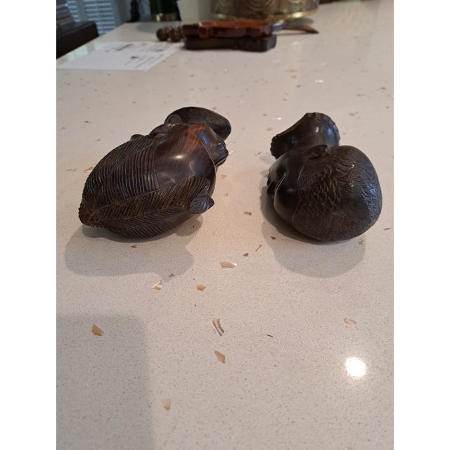 Mid 20th Century Wood Sculptures For Sale - Image 11 of 11
