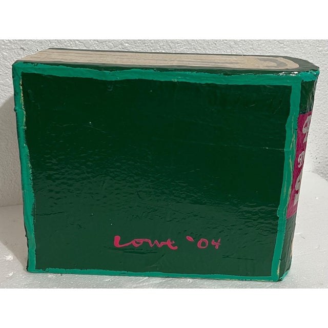 Jean Lowe, Book Sculpture Paper Mache Enamel Painting Jean Lowe Please Don't Eat Daisy For Sale - Image 13 of 18