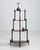 19th Century 19th Century United Kingdom Rich Walnut Brown Four-Tier Turned Walnut Ã‰tagÃ¨re For Sale - Image 5 of 11