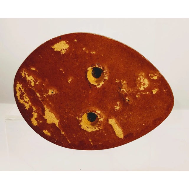 Brass Mid Century Modern Brass Parrot Bird Sculpture For Sale - Image 8 of 9