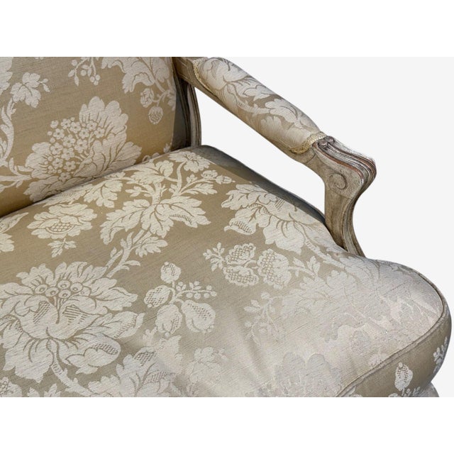 Maison Jansen, Louis XVI Armchairs, Giltwood, Fabric, France, 20th C. For Sale In New York - Image 6 of 14