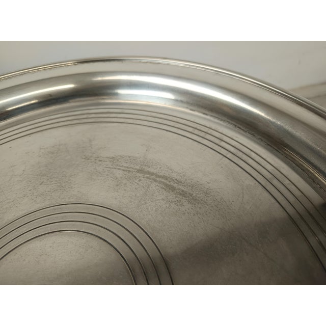 Vintage Silver Side Table, 1970s For Sale - Image 12 of 16