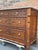 French Bamboo Chest of Drawers With Marble For Sale - Image 10 of 12