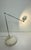 Mid-Century Modern Postmodern Desk Lamp on Cast Iron Foot with Baseball Cap Lampshade, 1970s For Sale - Image 3 of 14