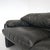 Animal Skin Black Leather Maralunga Sofa, 1970s For Sale - Image 7 of 18