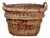 French Champagne Grape Basket, 1920s For Sale