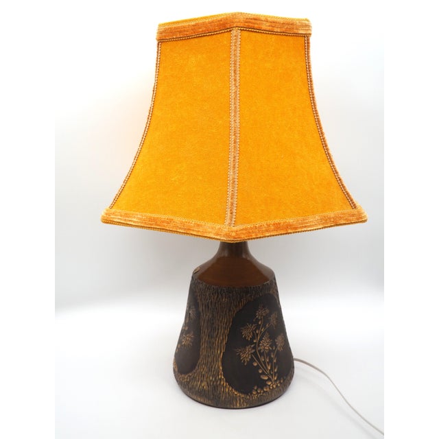 Swedish Ceramic Lamp by Jan Axel Jönson for Röinge Keramik, 1970s For Sale - Image 11 of 15
