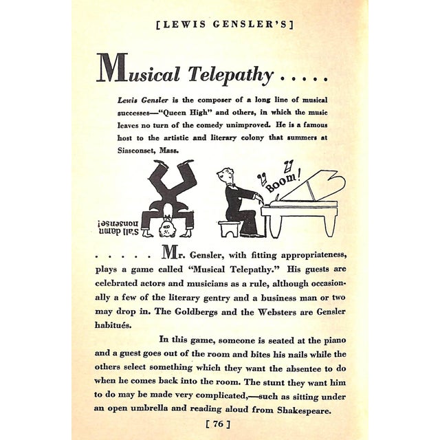 White "What'll We Do Now" Book 1928 Longstreth, Edward For Sale - Image 8 of 8