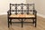 Wildon Home Gothic Revival Style Ebonized Bench For Sale - Image 9 of 12