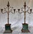 Traditional 1990s Chapman Regency Antique Brass & Marble Candelabras - a Pair For Sale - Image 3 of 11