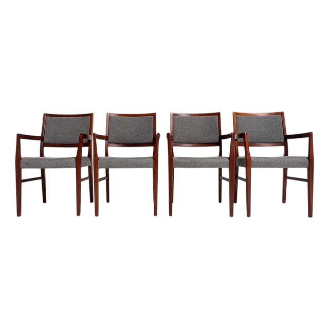 Swedish Chairs attributed to Svegard Markaryd, 1960s, Set of 4 For Sale