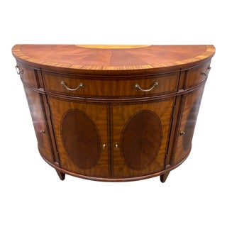 Ethan Allen Demilune Townhouse Buffet For Sale