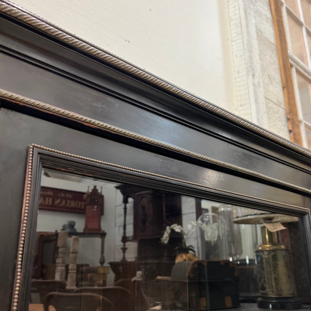 Wood 1870s French Cabinet With Brass Inlay For Sale - Image 7 of 12