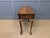 Burr Walnut Drop Flap Table, 1920 For Sale - Image 6 of 15