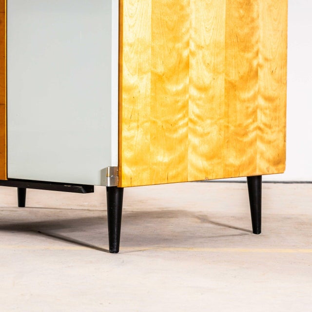 White Mid-Century Modern White Door Open Wardrobe from Up Zavody, 1960s For Sale - Image 8 of 11