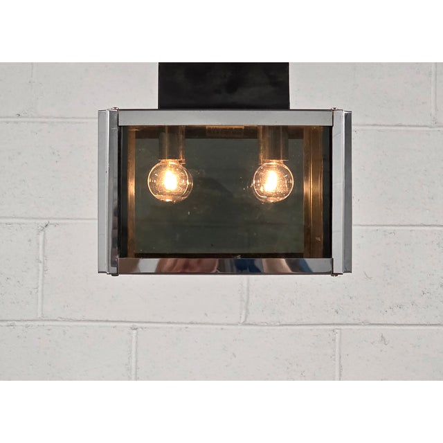 1960s 1960s Flush Mount Ceiling Light by Robert Sonneman for Fredrick Ramond For Sale - Image 5 of 8
