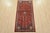 Tribal Abadeh Runner 2’4” X 4’10” Red Wool Vintage Tribal Hand-Knotted Rug For Sale - Image 3 of 9