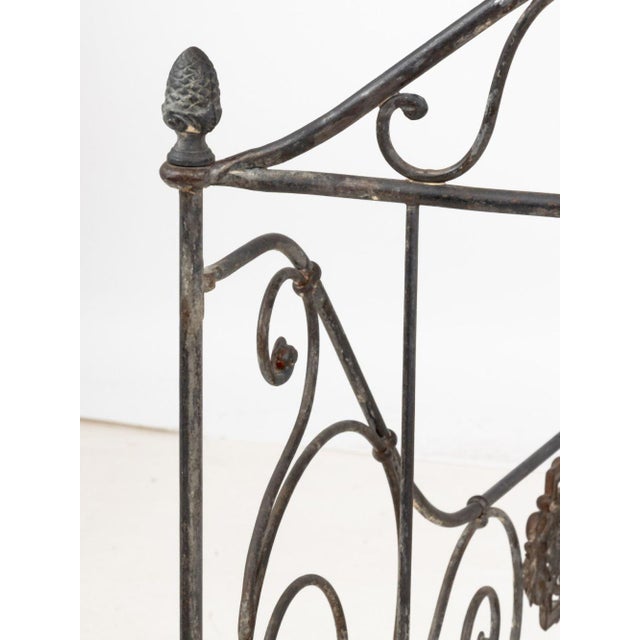 French Wrought Iron Daybed, 19th C. For Sale - Image 4 of 11