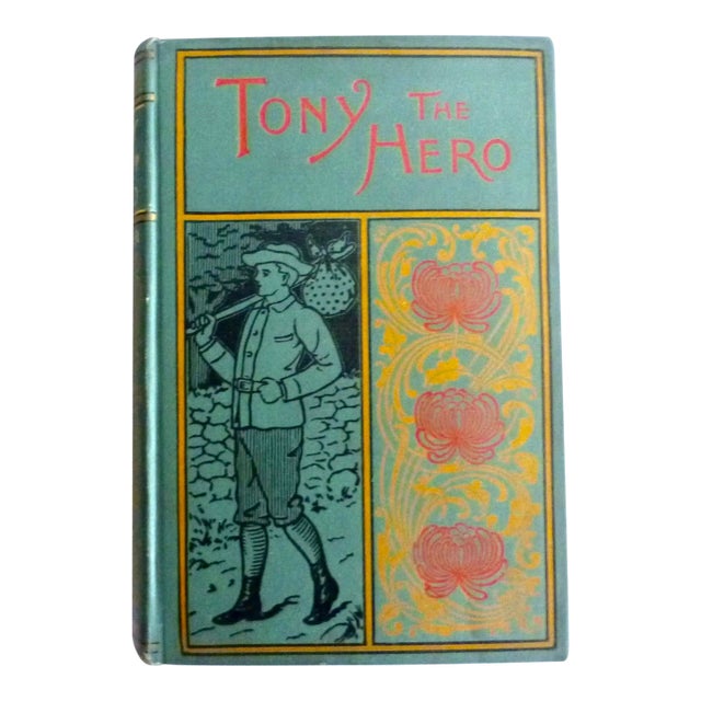 1890 Victorian Era, 'Tony the Hero' by Horatio Alger For Sale