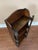 Petite Antique English Bookcase Bookshelf Barley Twist Tiger Oak Display C1920 For Sale - Image 11 of 18