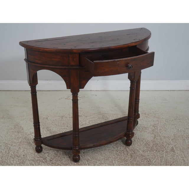 English Theodore Alexander Castle Bromwich Console Hall Table For Sale - Image 3 of 18