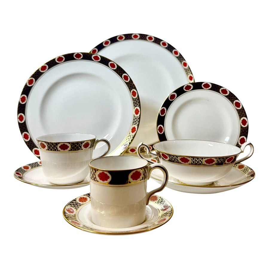 1980s Ambassador by Royal Crown Derby China - 63 Piece Set | Chairish