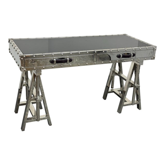 Z Gallerie Flight Desk For Sale