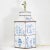 A Pair of Vintage Hand-Painted Blue and White Imitation Dutch Tile Landscape Tea Can Table Lamps For Sale - Image 13 of 14