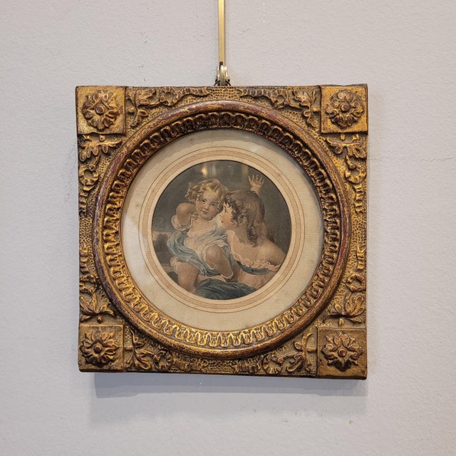 Sir Thomas Lawrence, The Calmady Children, 1800s, Watercolor Etching For Sale - Image 6 of 10