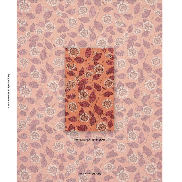 A loose, leafy floral inspired by a vintage batik, Kava Cay Indoor/Outdoor is a beautifully detailed mid-scale pattern...