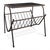 Brass Magazine Rack, 1970s For Sale