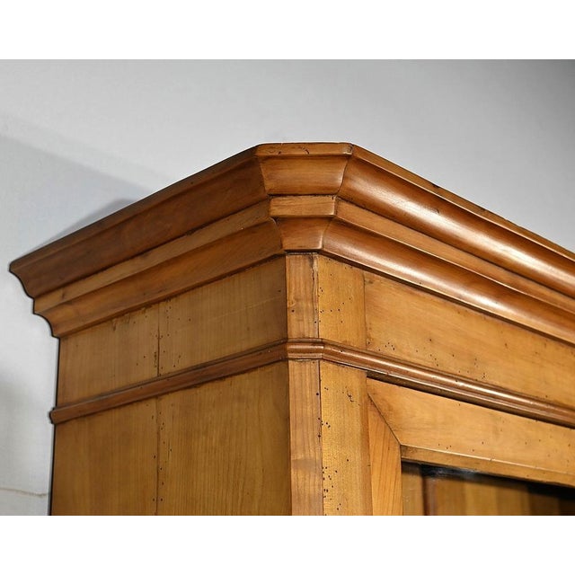 Wood Small Cherry Buffet, 1900s For Sale - Image 7 of 18